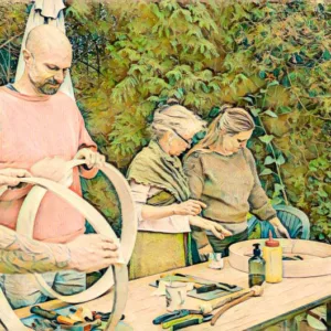 poldersjamaan sjamaandrum bouwen