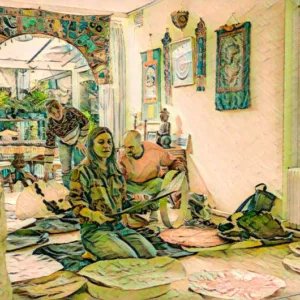 poldersjamaan sjamaandrum bouwen