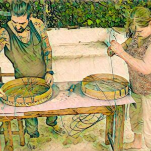 sjamanendrum bouwen september