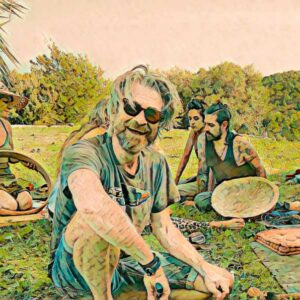 sjamanendrum bouwen augustus Leiden