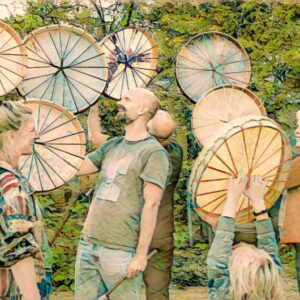 tevreden drum bouw klanten sjamanendrum bouwen april