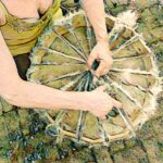 drum bouwen op de indianen manier